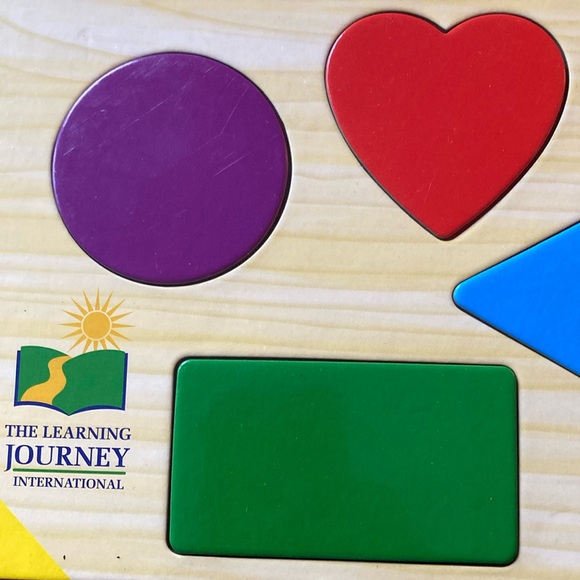 Colors & Shapes Wooden Inset Puzzle - Picture 7 of 13